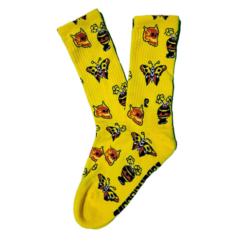 Psockadelic - Rebirth Socks (Yellow)
